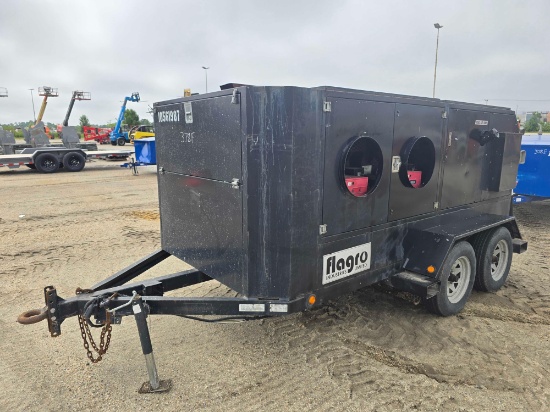 2017 FLAGRO FVO-1000TR 1 MILLION BTU HEATER HEATING EQUIPMENT SN:2T9T2HB22GS149159 powered by diesel