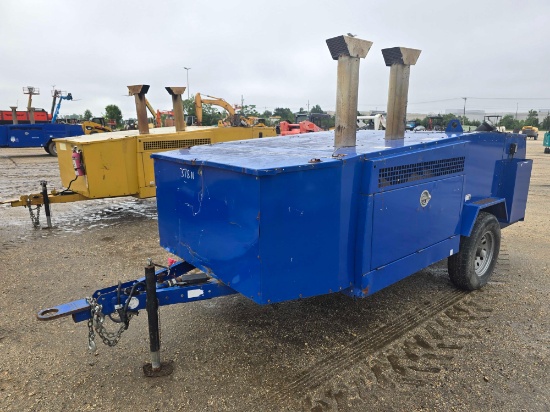 2018 ALLMAND MH500IQ 1 MILLION BTU HEATER HEATING EQUIPMENT SN:14-000456 powered by diesel engine,
