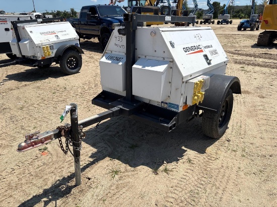 2019 MAGNUM PRO MLG15 GENERATOR SN:3004837693 powered by diesel engine, equipped with 15KVA, trailer