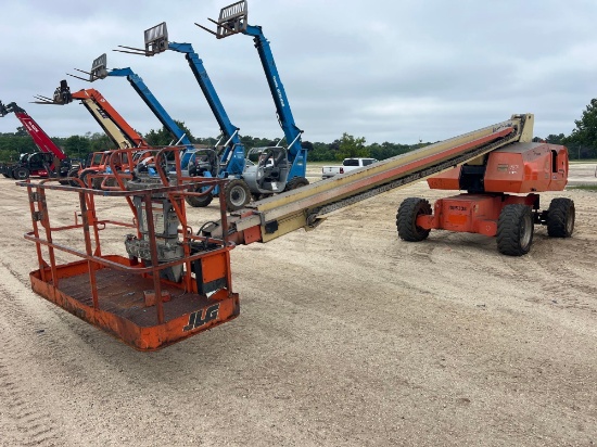 JLG 800S BOOM LIFT SN:0300169026 4x4, powered by diesel engine, equipped with 80ft. Platform height,
