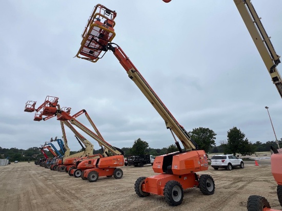 JLG 600S BOOM LIFT SN:0300206602 4x4, powered by diesel engine, equipped with 60ft. Platform height,