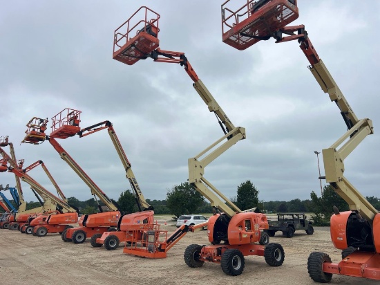 JLG 450AJ BOOM LIFT SN:0300191421 4x4, powered by diesel engine, equipped with 45ft. platform