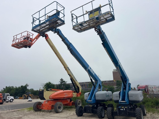 2017 GENIE S-60X BOOM LIFT SN:S60XH-37834 4x4, powered by diesel engine, equipped with 60ft.