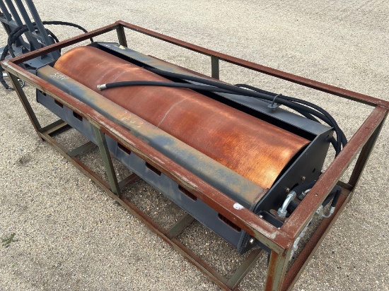 2020 GREAT BEAR 72IN. VIBRATORY ROLLER SKID STEER ATTACHMENT SN:1200057