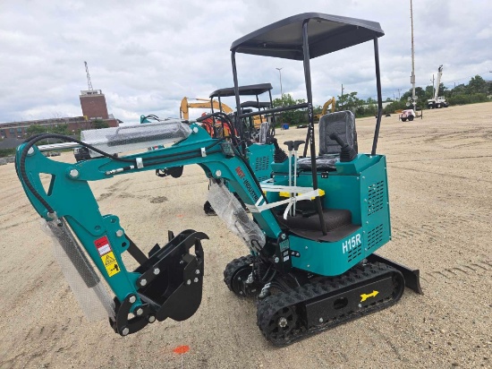 NEW AGT H15R HYDRAULIC EXCAVATOR SN:C0066 powered by 420cc gas engine, equipped with OROPS,
