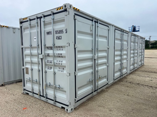NEW CTN 40FT. MULTI-USE CONTAINER 4-side door.