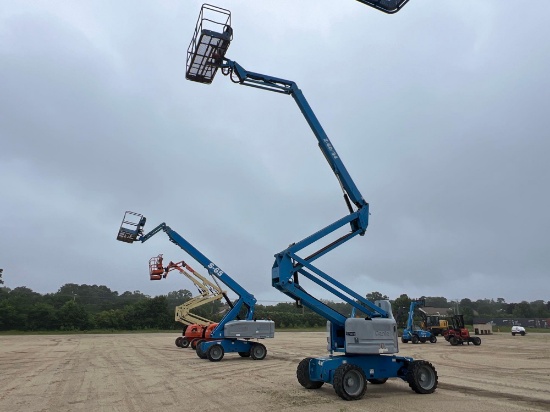 GENIE Z-60/34 BOOM LIFT SN:Z6013-12808 4x4, powered by diesel engine, equipped with 60ft. Platform