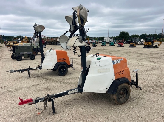 2018 MAGNUM PRO MLT6SM LIGHT PLANT SN:3003266201 powered by diesel engine, equipped with 4-1,000