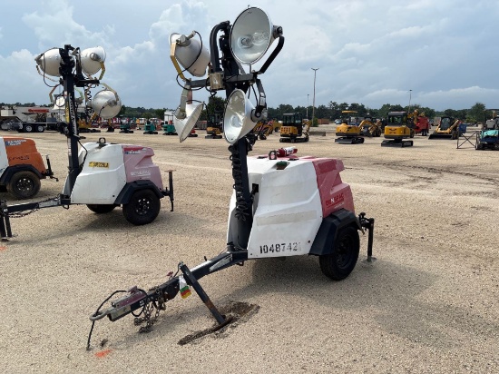 2016 MAGNUM PRO MLT6SM LIGHT PLANT SN:1602445 powered by diesel engine, equipped with 4-1,000 watt