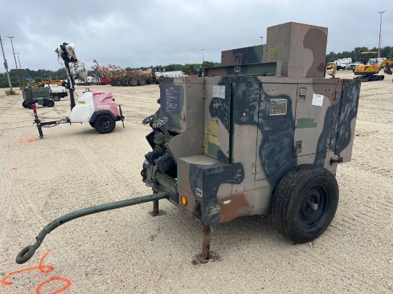 MILITARY WATER PUMP powered by Deutz diesel engine, 52 hours.