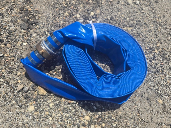 NEW 2IN. X 50FT. DISCHARGE WATER HOSE NEW SUPPORT EQUIPMENT