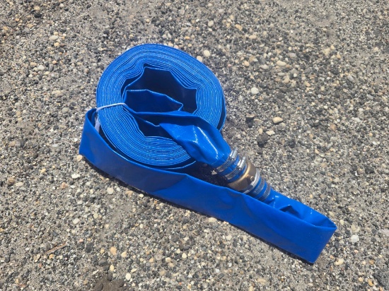 NEW 2IN. X 50FT. DISCHARGE WATER HOSE NEW SUPPORT EQUIPMENT