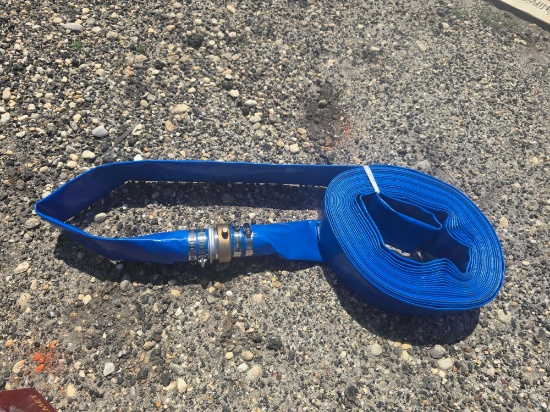 NEW 2IN. X 50FT. DISCHARGE WATER HOSE NEW SUPPORT EQUIPMENT