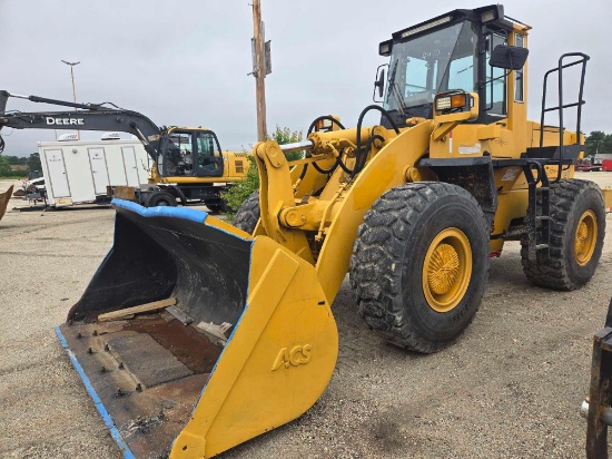 SAMSUNG LC150-2 RUBBER TIRED LOADER SN:10Y0362 powered by Cummins diesel engine, equipped with