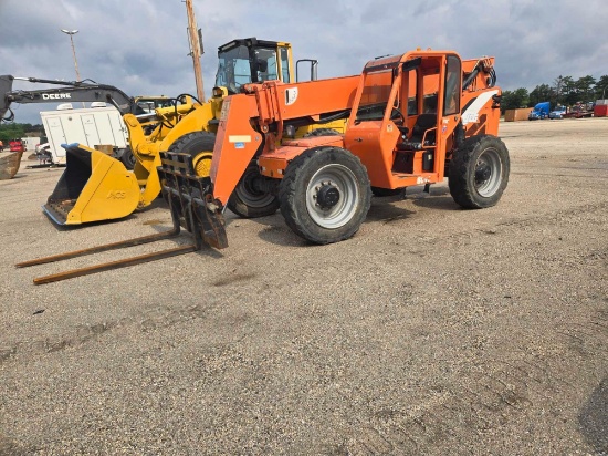 JLG 8042 TELESCOPIC FORKLIFT SN:160063580 4x4, powered by diesel engine, equipped with OROPS,