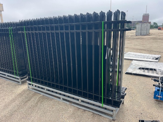 NEW FENS 20PC. 10FT. X 7FT. FENCING NEW SUPPORT EQUIPMENT