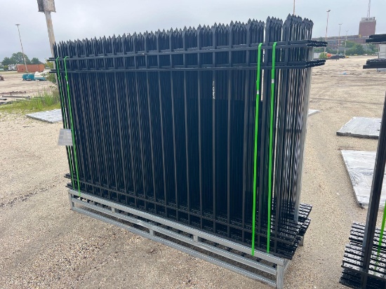 NEW FENS 20PC. 10FT. X 7FT. FENCING NEW SUPPORT EQUIPMENT