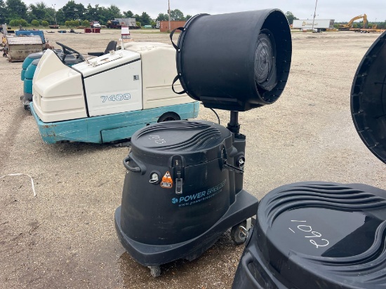 POWER BREEZE 120V MISTING COOLER FAN SUPPORT EQUIPMENT