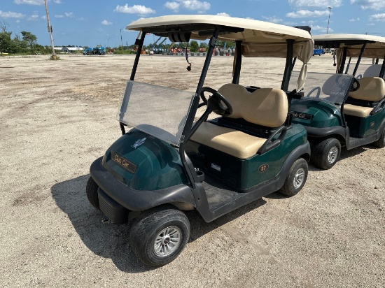 CLUB CAR GOLF CART electric powered. SOLD BILL OF SALE ONLY, NO TITLE.