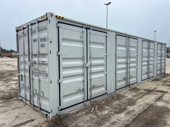 NEW CTN 40FT. MULTI-USE CONTAINER 4-side door.