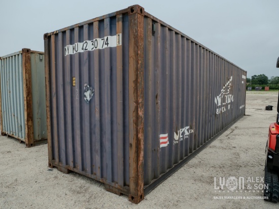 40FT. HIGH CUBE CONTAINER