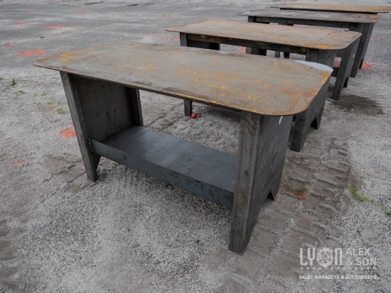NEW 30IN. X 57IN. WELDING TABLE NEW SUPPORT EQUIPMENT