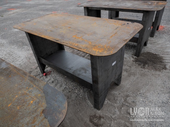 NEW 30IN. X 57IN. WELDING TABLE NEW SUPPORT EQUIPMENT