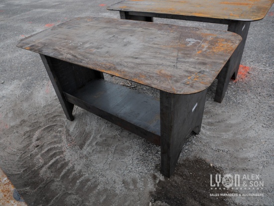 NEW 30IN. X 57IN. WELDING TABLE NEW SUPPORT EQUIPMENT