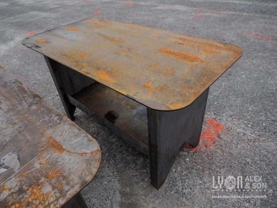 NEW 30IN. X 57IN. WELDING TABLE NEW SUPPORT EQUIPMENT