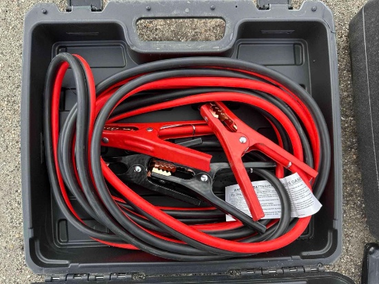 PRO START HEAVY DUTY BOOSTER CABLES 4 GAUGE 20 FT NEW SUPPORT EQUIPMENT