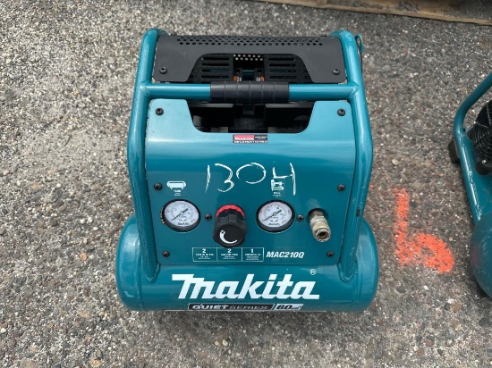 MAKITA - MAC210Q -2 HP 2 GAL ELEC AIR COMPRESSOR - QUIET SERIES NEW SUPPORT EQUIPMENT