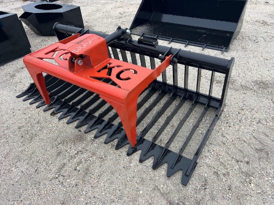 NEW 76IN. SKELETON GRAPPLE SKID STEER ATTACHMENT