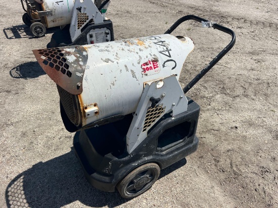 2016 HEAT WAGON HRF115 110K BTU INFRARED HEATER HEATING EQUIPMENT SN:96000737 powered by diesel