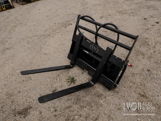 NEW GIYI GY-CYHC SIDE SHIFT FORK MINI TRACK LOADER ATTACHMENT