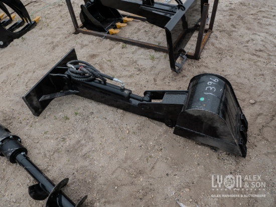 NEW GIYI GY-ZWB DIGGING ARM MINI TRACK LOADER ATTACHMENT