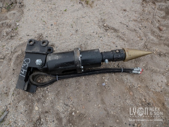 NEW MIVA HYDRAULIC WOOD DRILL EXCAVATOR ATTACHMENT
