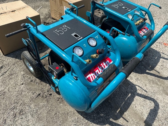 MAKITA 3 HP AIR COMPRESSOR - MAC5200- 1 YR FACTORY WARRANTY NEW SUPPORT EQUIPMENT
