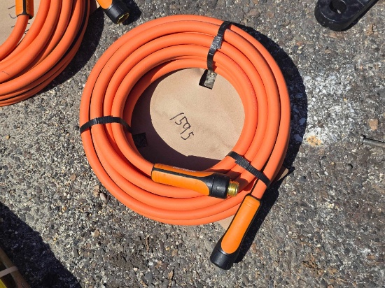WOKIN 5/8" X 50 FT COMMERCIAL RUBBER WATER HOSE NEW SUPPORT EQUIPMENT