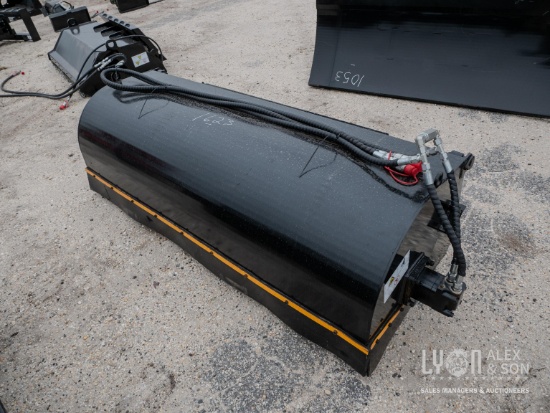 NEW GIYI GY-BS72B BOX BROOM SWEEPER SKID STEER ATTACHMENT