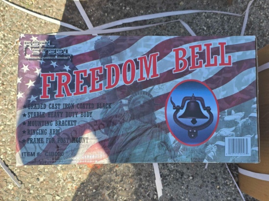 CAST IRON FREEDOM / FARM BELL NEW SUPPORT EQUIPMENT