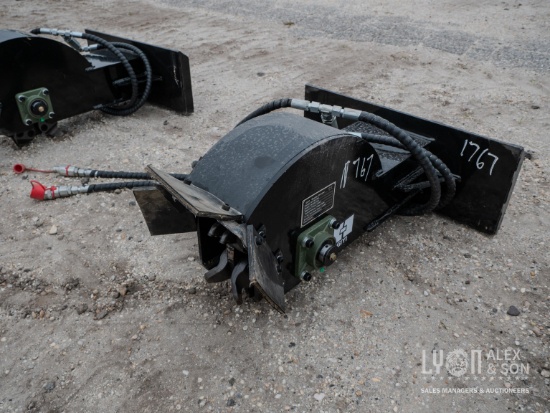 NEW GIYI GY-SZYMJ STUMP GRINDER SKID STEER ATTACHMENT