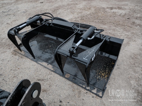 NEW GIYI GY-PG72C 72IN. PLATE GRABBER SKID STEER ATTACHMENT