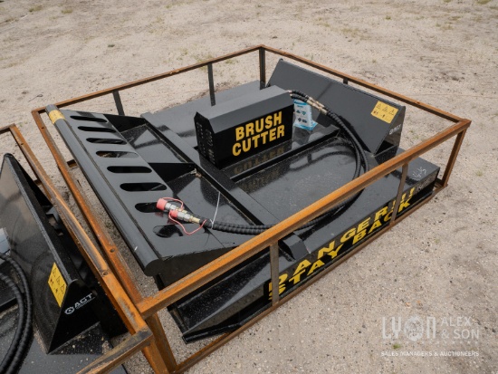 NEW MOWER KING SSRC 77IN. BRUSH CUTTER SKID STEER ATTACHMENT
