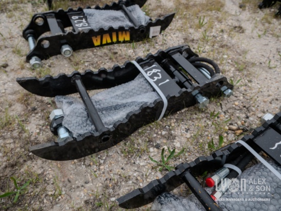 NEW MIVA HYDRAULIC THUMB CLIP EXCAVATOR THUMB