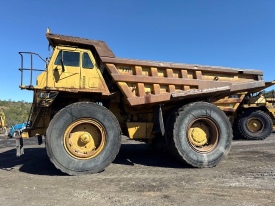 CAT 777B STRAIGHT FRAME HAUL TRUCK SN:4YC01579 powered by Cat diesel ...