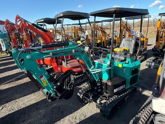 NEW CFG MH12RX HYDRAULIC EXCAVATOR powered by RATO gas engine, 13.5HP ...