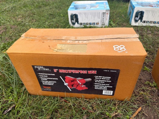 5" REAL STEAL MULTI PURPOSE VISE NEW SUPPORT EQUIPMENT