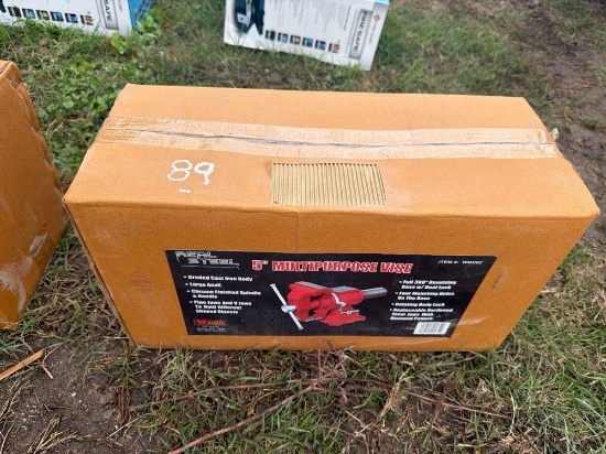 5" REAL STEAL MULTI PURPOSE VISE NEW SUPPORT EQUIPMENT