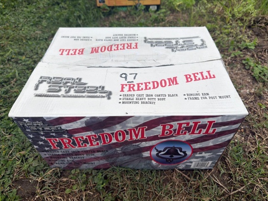 CAST IRON FREEDOM / FARM BELL NEW SUPPORT EQUIPMENT