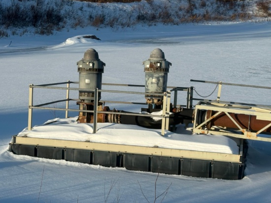 WATER PUMP & FLOATATION PLATFORM FLOATATION PLATFORM